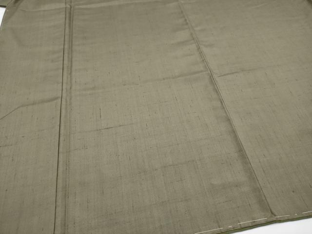 平和屋本店□極上 伝統工芸士 七代目 吉澤与市 男性 紬 アンサンブル 