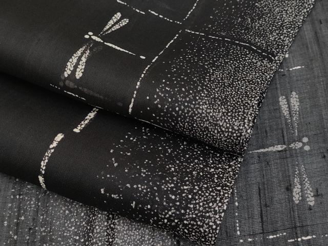 平和屋着物■極上　夏物　絹芭蕉　トンボ　逸品　未使用　CYAA3533s5