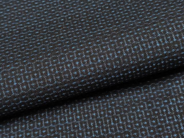 平和屋着物■極上　男性　本場大島紬　アンサンブル　100亀甲　総詰め　新納光央作　証紙付き　逸品　未使用　CYAA3701s5