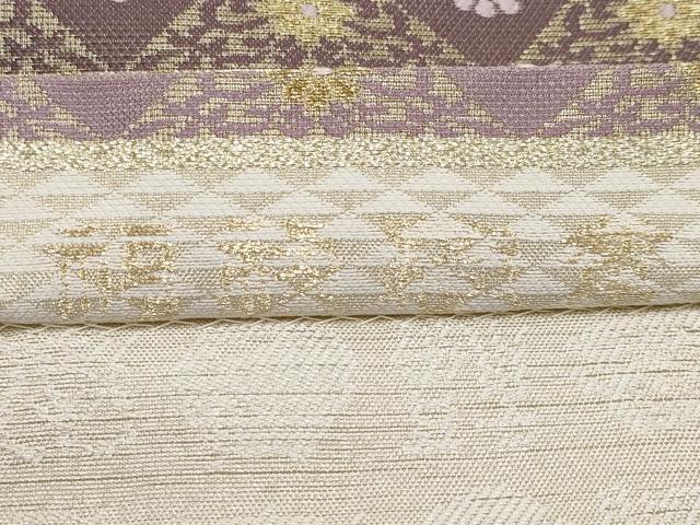 平和屋着物□極上 創業280年 誉田屋源兵衛 六通柄袋帯 唐織