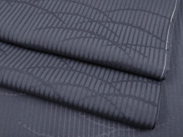 平和屋着物■極上　夏物　色無地　芝草紋絽　褐色地　逸品　未使用　CYAA3851s5