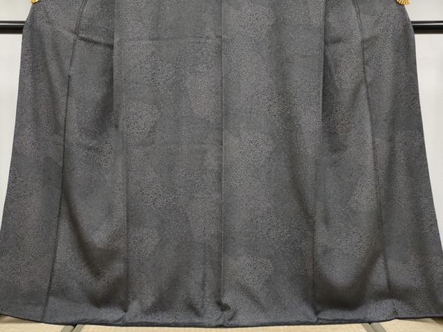 専用　小紋 平和屋着物○極上 江戸小紋 寄せ小紋柄 黒地 逸品 CYAA4038s6の通販は
