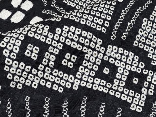 平和屋着物●極上　振袖　駒刺繍　絞り　舞蝶文　黒地　逸品　CYAA4106s6 平和屋着物○極上 振袖 駒刺繍 絞り 舞蝶文 黒地 逸品 CYAA4106s6