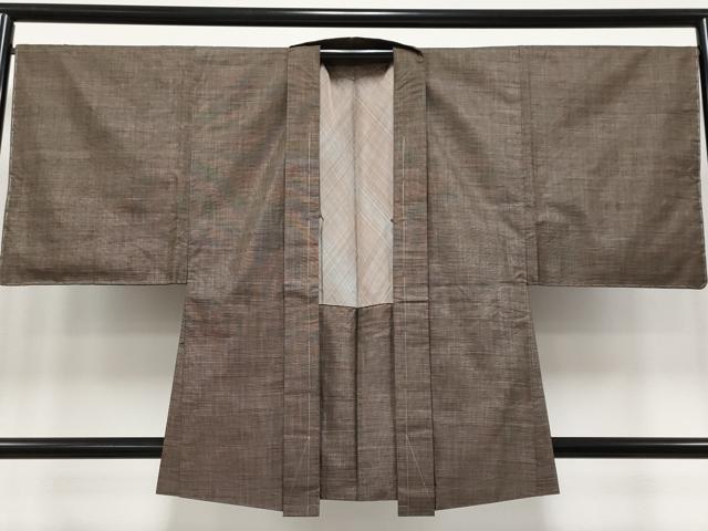 平和屋着物○極上 男性 本場大島紬 アンサンブル 9マルキ 逸品 未使用