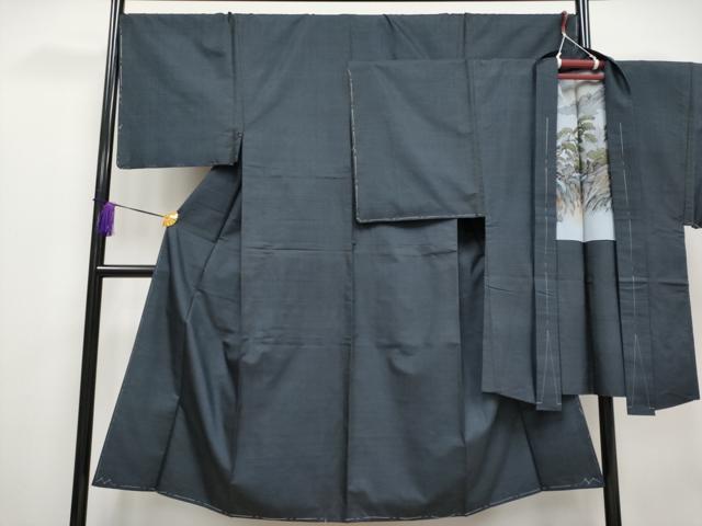平和屋着物●極上　男性　本場大島紬　アンサンブル　100亀甲　総詰め　逸品　未使用　CYAA4198s6