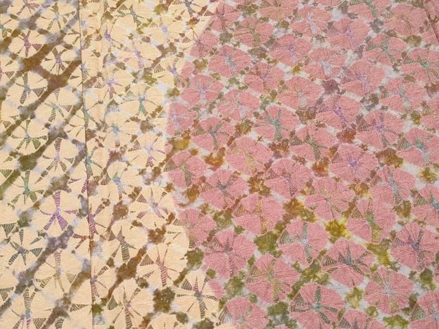 平和屋着物●極上　菅原工房　菅原結作　漢方染紬　訪問着　証紙付き　逸品　未使用　CYAA4219s6_2