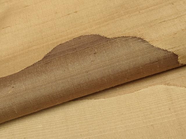 平和屋本店●極上　伝統工芸士　曽根武勇　訪問着　紬地　霞文　香染色地　逸品　CYAA4224s6_7