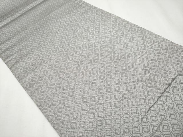平和屋着物○極上 紋屋井関 御寮織 全通柄袋帯 草花文 金銀糸 証紙付き