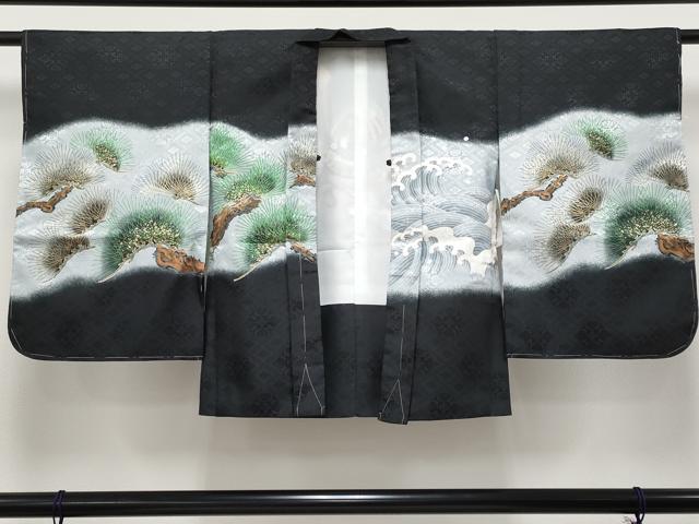 平和屋本店■極上　七五三　男の子　3歳　祝着・襦袢・羽織・行灯袴・草履・小物セット　兜　龍　金彩　洗える着物　逸品　新品 CYAA4277s6_4