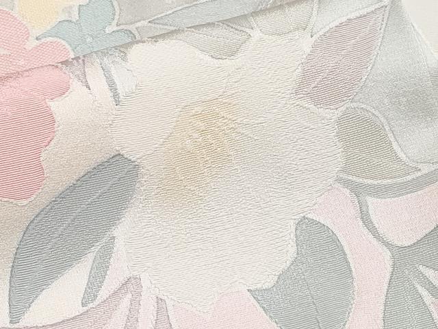 平和屋着物●極上　小紋　地紋起こし　枝花文　たたき染め　逸品　未使用　CYAA4296s6_7