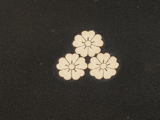 平和屋着物●極上　アンティーク　大正ロマン　振袖　駒刺繍　御所車枝花文　金彩　逸品　CYAA4332s6_8