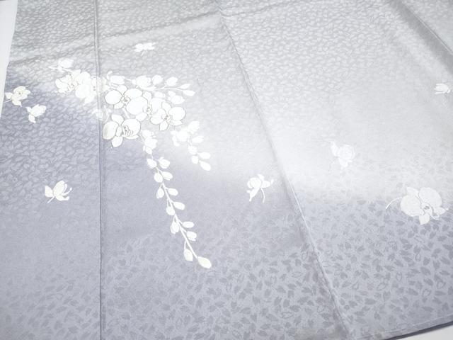 平和屋本店●極上　訪問着　総刺繍　胡蝶蘭　暈し染め　金糸　紫水晶色地　逸品　未使用　CYAA4352s6_3