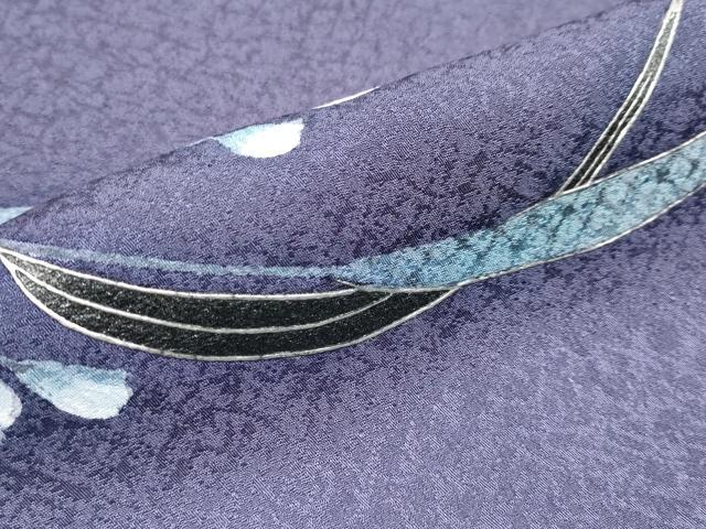 平和屋着物●極上　訪問着　手描き　枝花文　暈し染め　銀彩　逸品　CYAA4382s6_7
