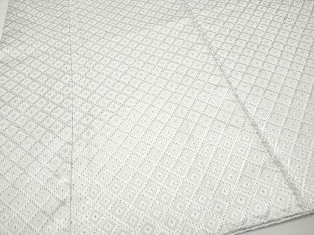 平和屋着物●極上　男性　紋付き・羽織・ファーセット　舞台衣装　白地　洗える着物　逸品　CYAA4448s6_2