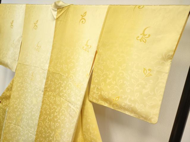 平和屋着物●極上　京都・西陣　織元ブランド　秦流舎　お召　唐草文　暈し染め　逸品　CYAA4594s6_3