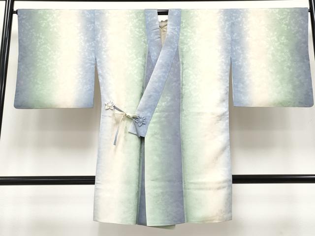 平和屋着物∞極上 道中着 ロング丈 舞桜地紋 暈し染め 逸品