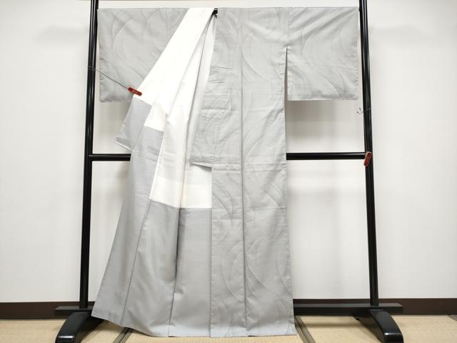 平和屋本店●極上　本場大島紬　白恵泥　恵大島織物　二代目・恵美知雄謹製　9マルキ　畑波　証紙付き　逸品　CYAA4835s6_2