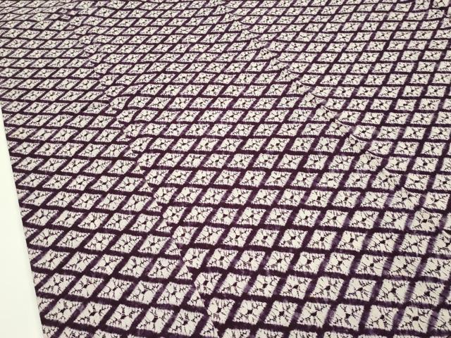 平和屋本店□極上 紫根染 綿 逸品 CZAA1309s5