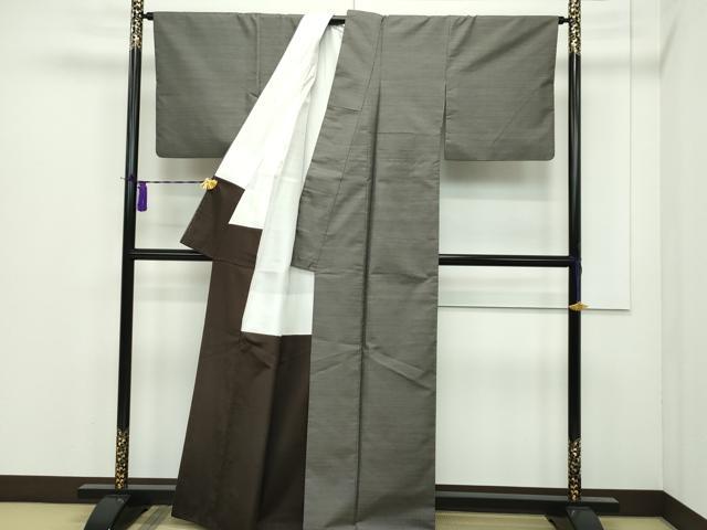 平和屋本店□極上 本場大島紬 泥染め 9マルキ 逸品 CZAA1636s5