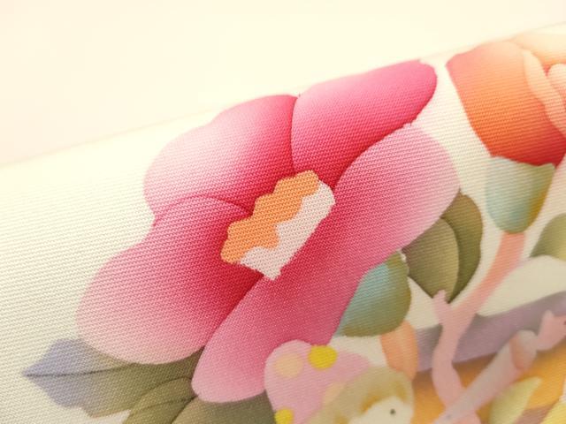 平和屋本店□極上 藤山千春 九寸名古屋帯 草木染 間道 逸品 4kh2046