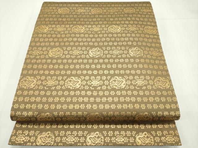 帯2827 ●龍村美術織物謹製 天平双華文錦 高級 正絹 全通 名古屋帯 帯1179 ○龍村美術織物謹製 花文暈絢錦 高級 正絹 全通 名古屋帯