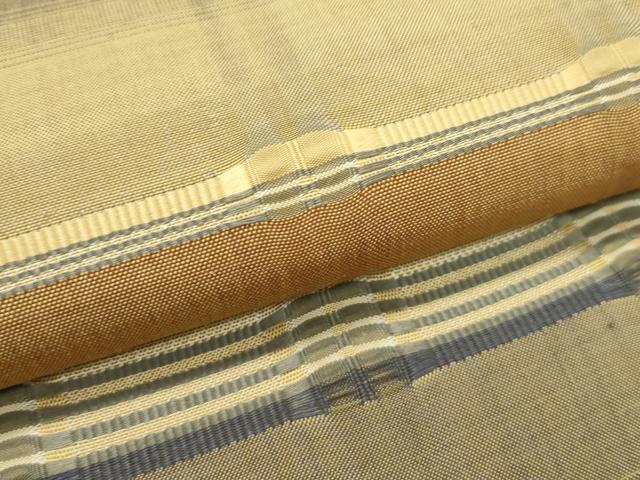 平和屋着物□極上 染司よしおか 五代目 吉岡幸雄 塩瀬 九寸名古屋帯