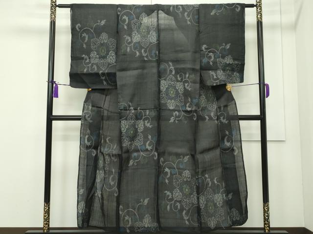 渡辺雪三郎 しょうざん 唐草文様 袋帯 六通柄 正絹 金糸 平和屋本店□極上