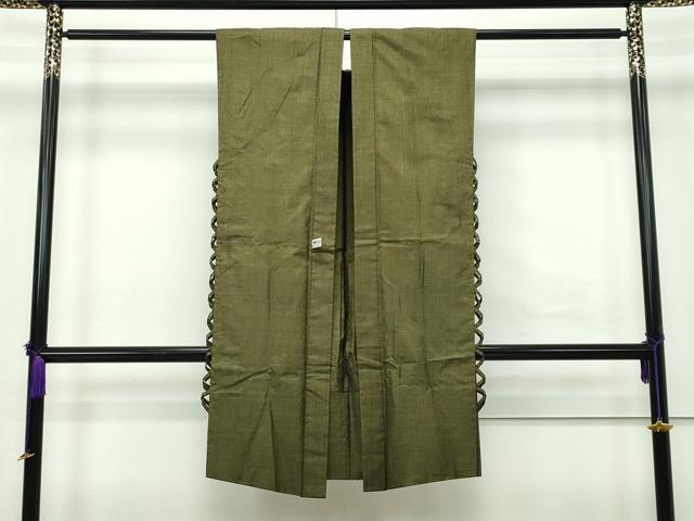 平和屋本店□極上 本場大島紬 単衣 アンサンブル 袖なし羽織 120亀甲 逸品