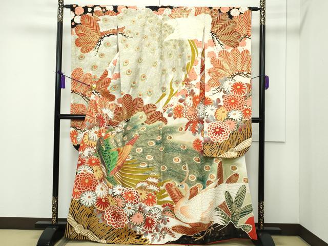 (う59) 百花ノ薫り ✦ 華やぐ大正ロマン アンティーク振袖㊗️④点セット う59) 百花ノ薫り ✦ 華やぐ大正ロマン アンティーク振袖㊗️④点