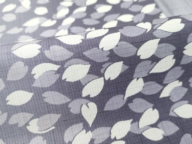 平和屋本店■極上　訪問着　紬地　舞桜　逸品　CZAA1947s5 平和屋本店□極上 訪問着 紬地 舞桜 逸品 CZAA1947s5