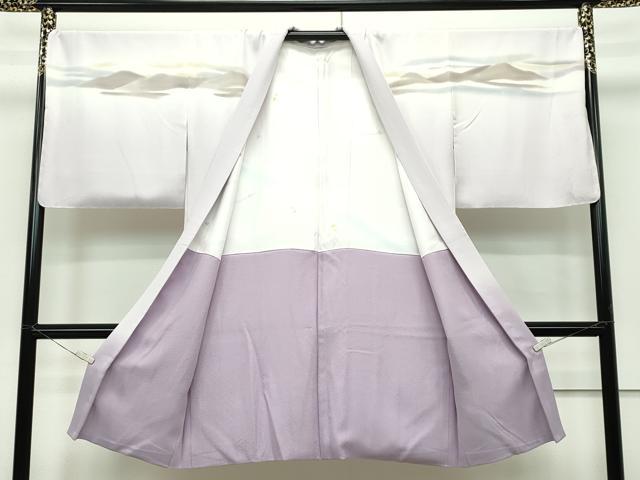 平和屋本店■極上　長羽織　流水舞花弁　暈し染め　逸品　未使用　CZAA1952s5 羽織