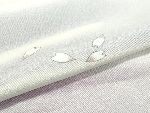 平和屋本店■極上　長羽織　流水舞花弁　暈し染め　逸品　未使用　CZAA1952s5 羽織