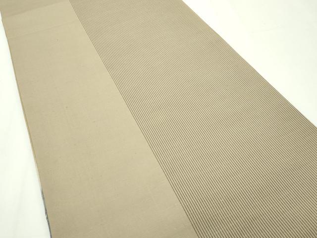 平和屋本店□極上 十日町 名門青柳謹製 櫛引織 赤城紬 草木染 八彩