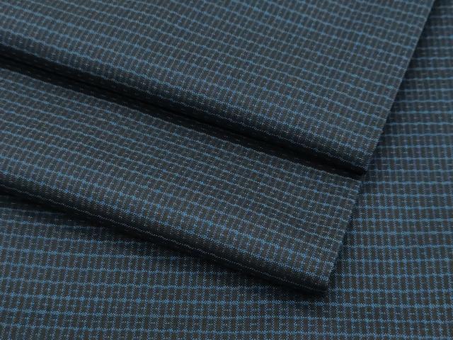 平和屋本店□極上 男性 銀座もとじ キングサイズ 本場大島紬 泥染め 逸品