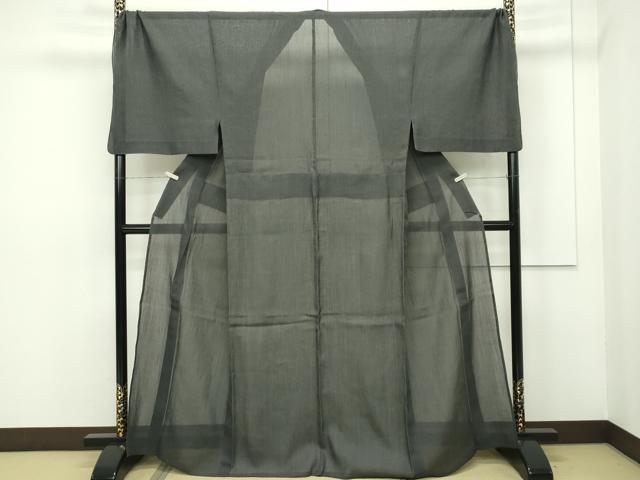 平和屋本店■極上　夏物　男性　銀座もとじ　キングサイズ　上布　縞　麻　逸品　CZAA2007s5 平和屋本店□極上 夏物 男性 銀座もとじ キングサイズ 上布 縞 麻