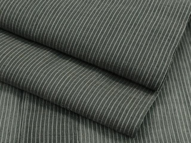 平和屋本店■極上　夏物　男性　銀座もとじ　キングサイズ　上布　縞　麻　逸品　CZAA2007s5