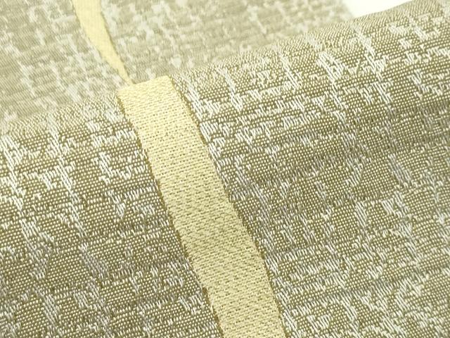 平和屋本店□極上 男性 角帯 間道 金糸 逸品 CZAA2091s5 帯