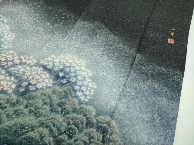 ベストストア日本一受賞店！■花美人着物■極上 吉乃一廉　訪問着　辻が花　絞り　朧染　金彩　逸品　ｋ420 ヤフオク！ベストストア受賞店□花美人着物□極上 訪問着 吉乃一廉