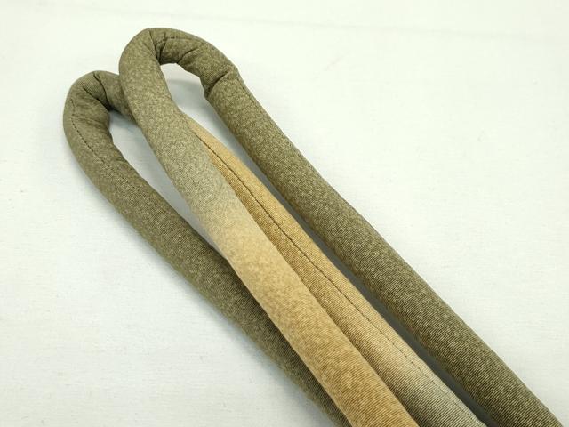 平和屋本店□京都の名門ブランド 銀花仙 帯締め・帯揚げセット 蔦の