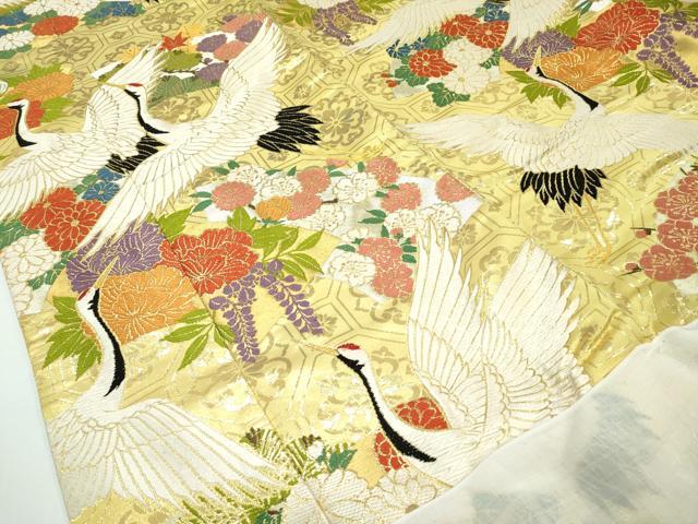 平和屋本店□極上 西陣 川島織物 色打掛 和装 婚礼 結婚式 花嫁