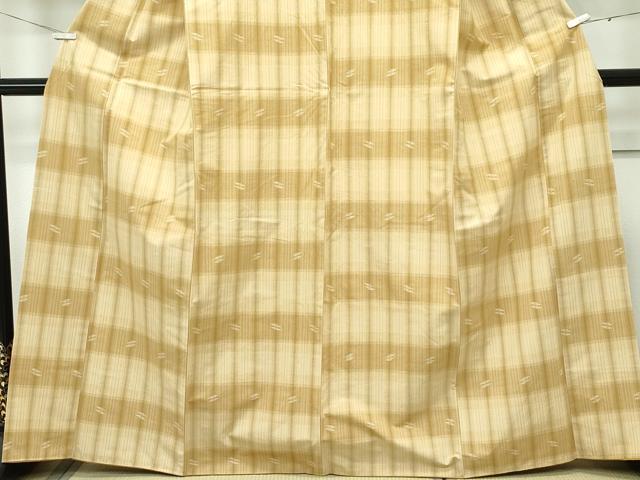 長閑やかさ屋中央局■超滅多にない 琉球美絣 綿織物 反端付き添い人 珠玉 CZAA2443s5
