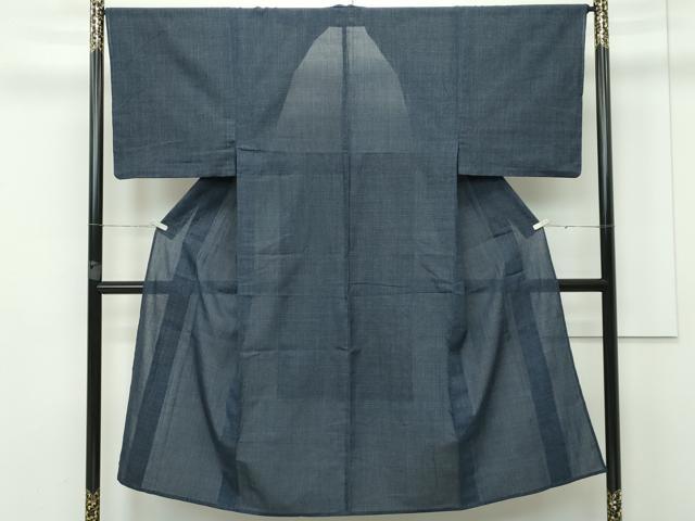 平和屋本店■極上　夏物　男性　綿薩摩　80亀甲　木綿　逸品　未使用　CZAA2461s5_1