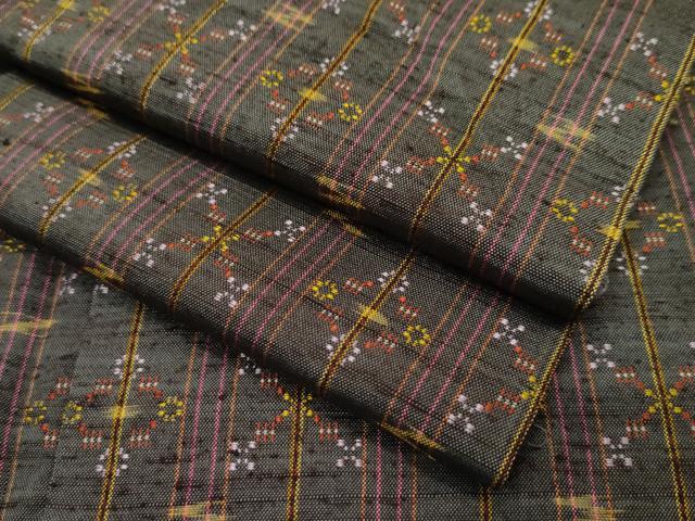 平和屋本店■極上　本場琉球　読谷山花織　紬地　逸品　CZAA2472s5