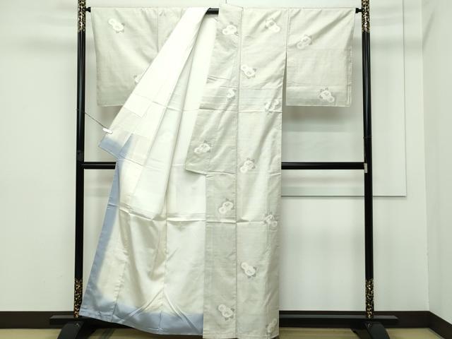 平和屋本店□極上 本場大島紬 白大島紬 桑原織物 二代目 桑原啓之介