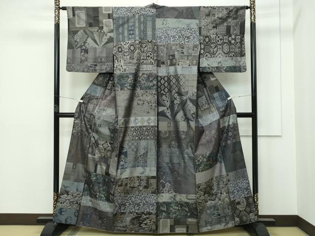 平和屋本店■極上　本場大島紬　百柄　逸品　CZAA2599s5