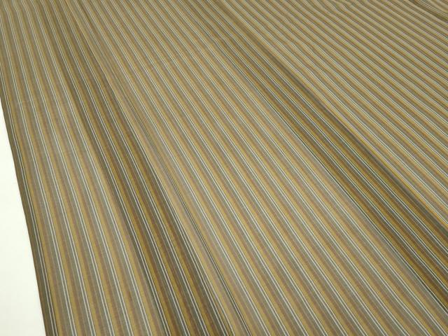 平和屋本店■希少　夏物　本場黄八丈　夏黄八　紗紬　縞　逸品　CZAA2653s5_5
