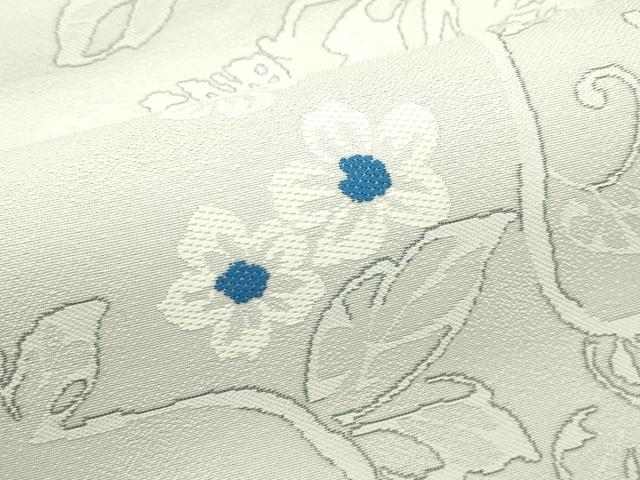 平和屋本店□極上 九寸名古屋帯 草花丸文 逸品 未使用 CZAA2436s5