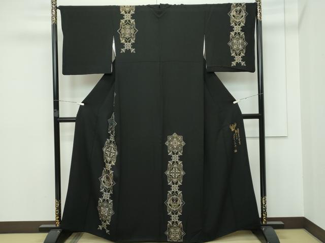 ヤフオク！ベストストア受賞店■平和屋着物■訪問着　単衣　十日町友禅作家　関口遼一　手描き　童子シャボン玉遊び　暈し染　逸品m268 平和屋着物□極上 訪問着 手描き 鶴 逸品 CYAA2911s5 平和屋着物□極上