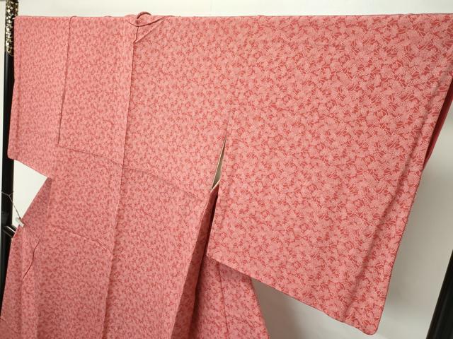 平和屋本店□極上 人間国宝 小宮康孝 江戸小紋 大根 おろし金 鳶色地 逸品