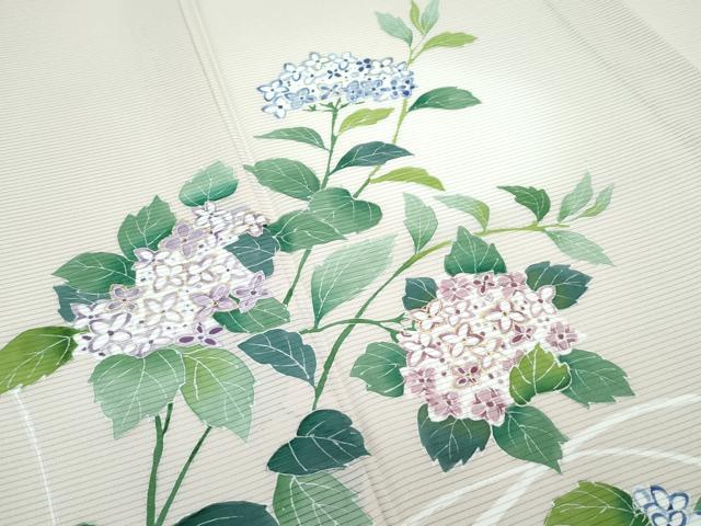 平和屋本店■極上　夏物　訪問着　絽　紫陽花　金彩　肌色地　反端付き　逸品　未使用　CZAA2815s5_4